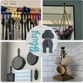 thumbnail image 7 of Coat Hooks Wall Mounted - Heavy Duty Metal Single Prong Robe Hanger Rustproof Wall Hooks for Towel Hat Key Bag on Bathroom, Kitchen, Livingroom, 15 Pack (Matte Black), 7 of 7