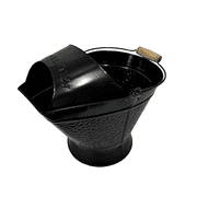 Pellethead Black Coal Bucket