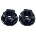 thumbnail image 1 of 2 piezas Mozzo ruedas bicicletas, dados del eje de cuerda de bicicleta accesorios para bicicletas negro, 1 of 9