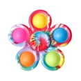 thumbnail image 1 of Jouet Coloré pour le Bout des Doigts Soulagement du Stress Plastique Durable Compact Portable Design Coloré pour Enfants Adultes Libération du Stress Partout, 1 of 4