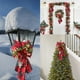 thumbnail image 5 of Christmas Bow Festive Ambiance Decoration Polyester Material Christmas Props, 5 of 6
