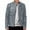 Grey, variant on Baqcunre Women's Autumn and Winter Stand Collar Jacket Zip Faux Jacket Long Sleeve Jacket Mens Clothing Leather Jacket Mens Winter Coats Jackets for Men,Silver,Size M