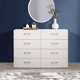 thumbnail image 2 of Lundy 8-Drawer Dresser, white, by Hillsdale Living Essentials vanity  A white dresser dressers for bedroom My Lux Decor Round, 2 of 10