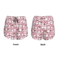 thumbnail image 4 of Disketp Kawaii Pig Print Women's Shorts Workout Shorts for Athletic Gym Running Shorts with Phone Pockets Small, 4 of 8