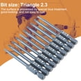thumbnail image 4 of Loewten Screwdrivers Bit, Screwdriver Bits Set, Magnetic Electric Drills For Air Screwdrivers, 4 of 8