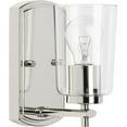 thumbnail image 4 of P300154-104-Progress Lighting-Adley - 1 Light - Cylinder Shade in New Traditional and Transitional and Traditional style - 4.5 Inches wide by 7.75, 4 of 15