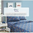 thumbnail image 5 of ALEX + BELLA Merry Mutts Grey Brushed Soft Microfiber 3 PC Kids Sheet Set - Twin, 5 of 6