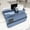 Blue, variant on Couch Arm Cup Holder - Silicone Sofa Armrest Tray with 5 Side Pockets, Anti-Slip Armrest Recliner Armchair Caddy, Sofa Table Organizer for Drinks Tablet Remote Snacks Cellphone Cup (Grey)
