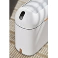 thumbnail image 4 of 2.5 Gallon Motion Sensor Trash Can - White, 4 of 8