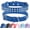 Dark Blue, variant on 1Pack Adjustable Dog Real Split Leather Studded Pet Dog Collar, Durable Doggy Collars for Small Medium Large Dogs