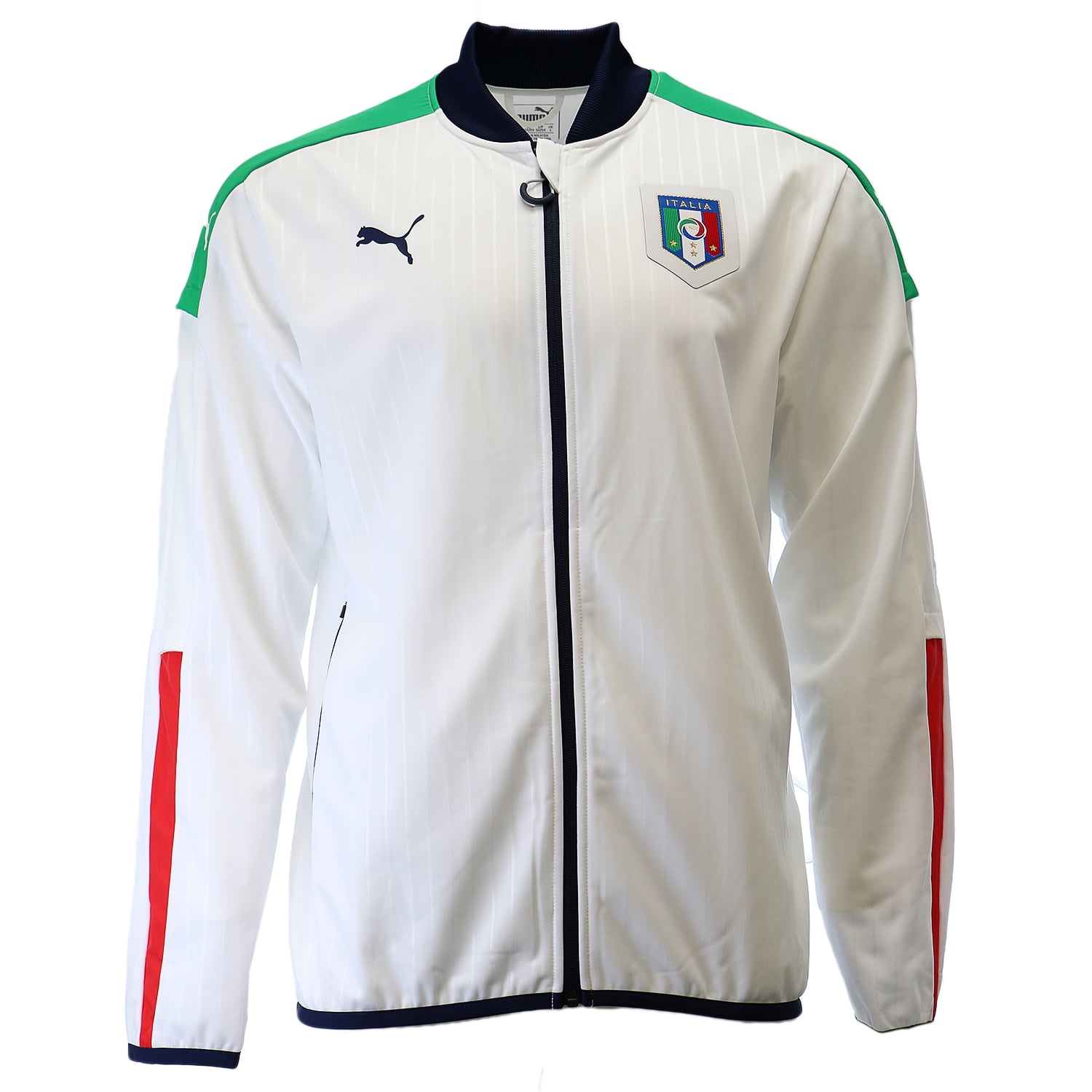 PUMA - Puma FIGC Italia Stadium Soccer Fan Track Jacket - Mens ...