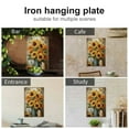 thumbnail image 4 of YNLLOOFA Antique Tin Sign Always Believe Vintage Signs Decoration Sunflower in Watering Can Metal Tin Sign Motivational Wall Decor Rustic Farmhouse Wall Art Relaxing Decorative Wall Art 8x12in, 4 of 7