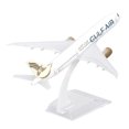 thumbnail image 2 of Modelo de avión de metal de aleación simulada, escala precisa, base estable, decoración del hogar, modelo de avión para Boeing 787, 2 of 14
