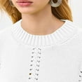 thumbnail image 5 of Neewe Womens Sweaters 2025 Casual Crewneck Long Sleeve Lightweight Knit Pullover Sweater Tops Fall Clothes, 5 of 6