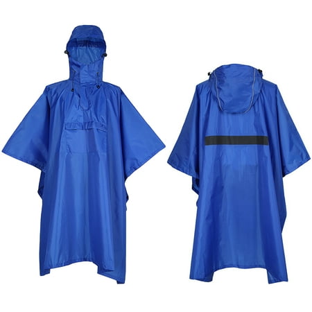 Raincoat Men Women Raincoat Waterproof Rainwear Rainproof Poncho with ...