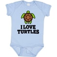 thumbnail image 3 of Inktastic I Love Turtles Boys or Girls Baby Bodysuit, 3 of 5