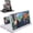 White, variant on 14" Screen Magnifier for Cell Phone, Foldable Phone Stand Screen Enlarger, Mobile Phone Screen Amplifier, Eye-Caring for Browsing Video and Watching Movies, Reading Books(Black, 14 Inch)