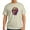 Natural, variant on - Vibrant Psychedelic Skull Men's Value T Shirt - Men's Classic Graphic T-Shirt