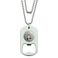thumbnail image 1 of ADD Attention Deficit Disorder Huh Funny Humor Military Dog Tag Bottle Opener Pendant, 1 of 4