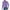 Purple, variant on AOOCHASLIY Mens Shirts Trendy Wool Sweater Stand Up Collar Solid Long Sleeved Knitted Pullovers