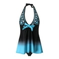 thumbnail image 6 of Summer Savings Clearance Dezsed Athletic Tankini Bathing Suit For Women Two Piece Tummy Control Swimsuits Swimwear with Boy Shorts, 6 of 9