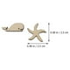 thumbnail image 4 of 50 rodajas de madera sin terminar con forma de animales del océano para decoración del hogar, manualidades y manualidades., 4 of 6