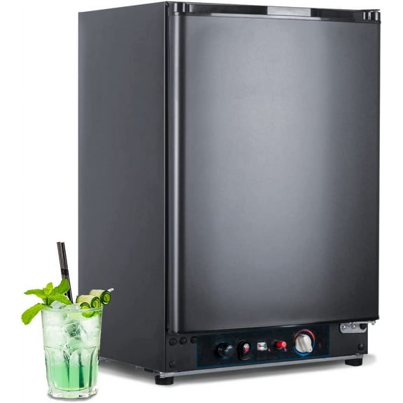 Smad 3 Way RV Fridge 2.1 Cu.ft, Gas Propane Refrigerators, Outdoor  Camper, Campervan, Travel, Yacht