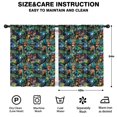 thumbnail image 2 of Blackout Kids Curtains,Colorful Soccer Elements Pattern Childrens Insulated Curtains Set Of 2,Bedroom Essentials,Toddler Room Decor 42"x54", 2 of 5