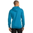 thumbnail image 2 of Port & Co. Men's Classic Pullover Hooded Sweatshirt Neon Blue, 2 of 2