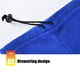 thumbnail image 4 of Escalada Winter Fleece Balaclava Hood Mascarilla Deportes Ciclismo Ski Hat Bufanda (Royal Blue), 4 of 7