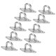 thumbnail image 4 of 10Pcs Eye Plate 316 Stainless Steel Heavy Duty Suspension Pad Hammock Hooks Marine Fixed BuckleDia 5mm, 4 of 5