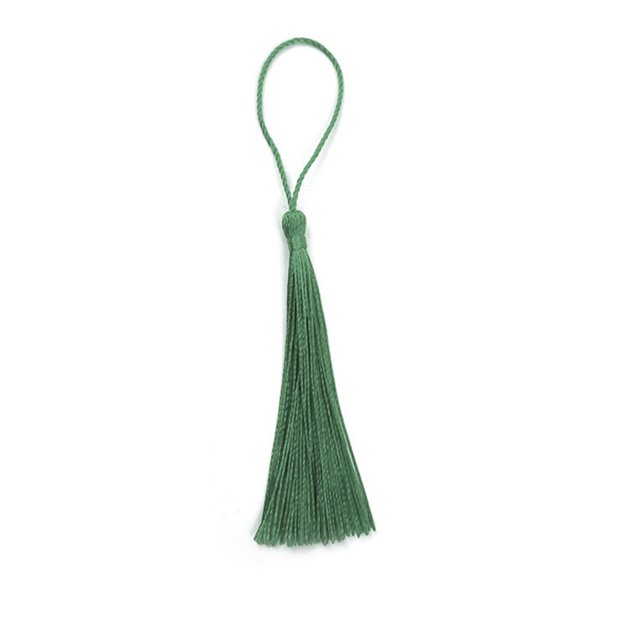 Cateissary 100 piezas colgante decoración borla DIY artesanía colgante estilo chino ornamento hecho a mano ropa para modista sastre Artesanía Tipo 10