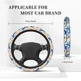 thumbnail image 3 of Fotbe Marine Animals Funda para Volante Universal de 15 pulgadas, Accesorios para Auto para Hombre y Mujer, Protector de Volante Cómodo para SUV y Sedán, 3 of 6