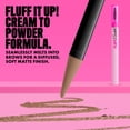 thumbnail image 3 of NYX Professional Makeup Fluff & Snatch Eyebrow Pencil, Eyebrow Powder Pen, Ash Blonde, 0.04 oz, 3 of 14