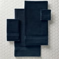 thumbnail image 5 of Better Homes & Gardens Signature Soft Cotton Popcorn Textured Washcloth, Blue Admiral, 5 of 13