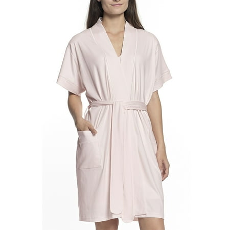 

P.Jamas Knit Butterknit Short Robe 347660
