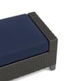 thumbnail image 4 of New Classic Furniture Skye Wicker Patio Ottoman in Blue (Set of 2), 4 of 8