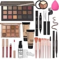 thumbnail image 1 of Kit de maquillaje KAVCENT para mujeres adolescentes con base de sombra de ojos, 1 of 7