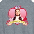 thumbnail image 3 of Wizard of Oz - Heart Dorothy - Women's Racerback Tank Top, 3 of 5
