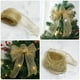 thumbnail image 5 of rollo de cinta de malla brillante con alambre para envolver regalos, coronas, manualidades y decoraciones navideñas., 5 of 7