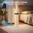 thumbnail image 5 of KNKA Pro Humidifier for Home Large Room Bedroom, 9L Humidifiers for Room, Easy Top Fill, Smart Humidity Control & Essential Oil Diffuser, Quiet, Remote Control,White, 5 of 11