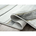 thumbnail image 4 of Abani Luna Collection Area Rug Mid Century Modern Bedroom Living Room Decor Floor Rug 5 x 8 Grey Gold, 4 of 7