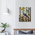 thumbnail image 4 of Bird On The Branch Abstract Canvas Wall Art For Living Room Wall Decor For Bedroom Kitchen Decorations Abstract Posters Canvas Prints Artwork Modern Framed Bathroom Home Decoration, 4 of 5