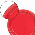 thumbnail image 2 of Nicole Fantani's IDEAL Dining 9 Inches Disposable Red Plastic plates Good to use in Microwave : 200 Count, 2 of 6