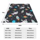 thumbnail image 3 of Balery Space Manta de Felpa Suave y Acogedora – Cobija de Franela Aterciopelada para Cama, Lavable y Cálida para Sofá, Mascotas, Transpirable-50"x40", 3 of 7