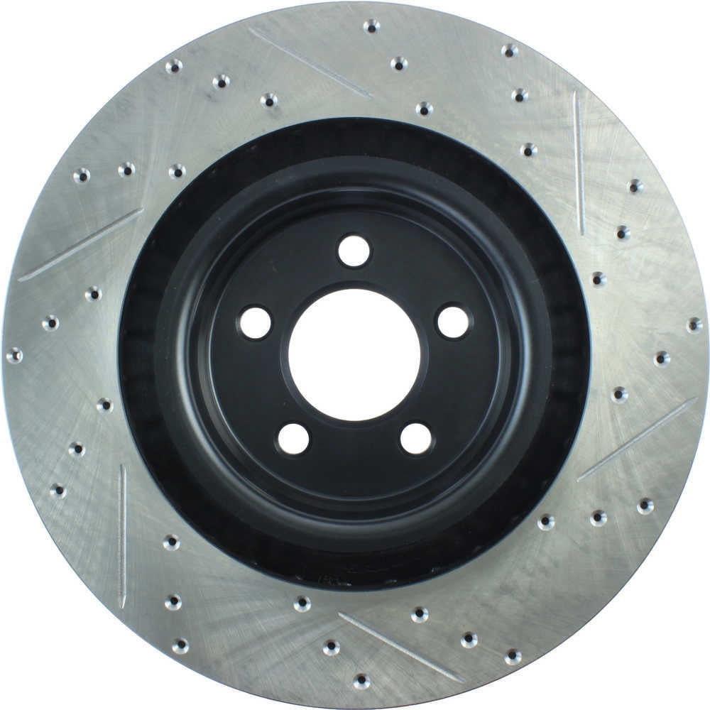 StopTech SportStop 06-09 Chrysler SRT-8 Front Right Drilled & Slotted Rotor Fits select: 2015-2022 DODGE CHALLENGER, 2020-2022 DODGE CHARGER
