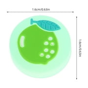 Raindrops Cute Multi-Color Silicone Thumb Grips for Game Switch, Glow in The Dark, Easy Installation, 4Pcs