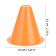 thumbnail image 6 of Mgaxyff Soccer Training Cone,10pcs Soccer Training Cone Football Barriers Plastic Marker Holder Accessory, Football Marker, 6 of 8