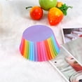 thumbnail image 2 of 100 pcs Rainbow Cupcake Cases Cupcake Liner Cupcake Paper Baking Cup Muffin Cases Cake Mold, 2 of 9