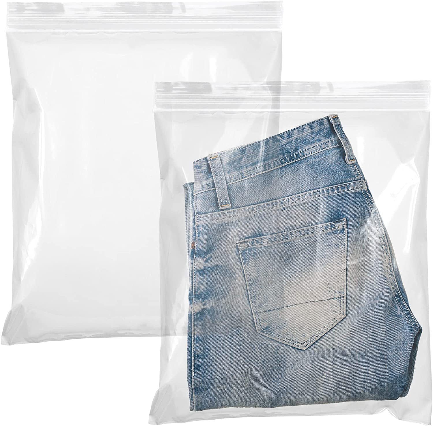 500 3x6 Reclosable Resealable Clear Zip Lock Poly Plastic Bags 2Mil 3"x 6" inch 